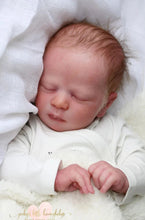 Load image into Gallery viewer, Doll kit realborn "ALEXA ASLEEP" 19" (48cm)