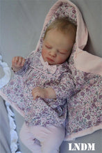 Load image into Gallery viewer, Doll kit realborn "ALEXA ASLEEP" 19" (48cm)