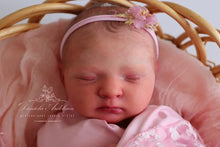 Load image into Gallery viewer, Reborn Doll kit realborn "CAROL ASLEEP" 19.5" (50cm)