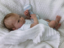 Load image into Gallery viewer, Reborn Doll kit realborn "CLYDE AWAKE" 18" (46cm)