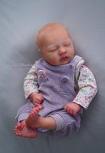 Load image into Gallery viewer, Reborn Doll kit realborn "ALMA ASLEEP" 19" (48cm)