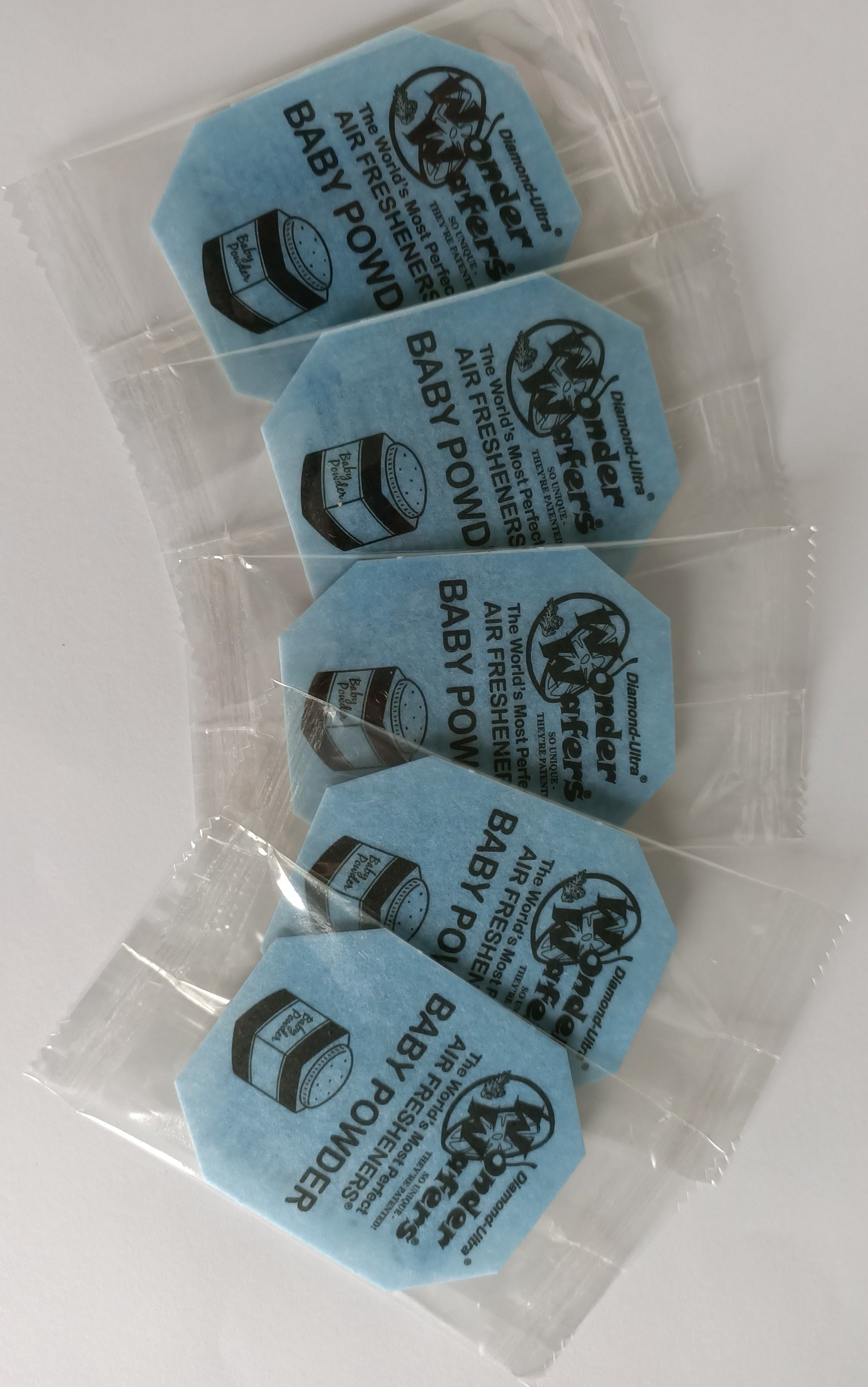 REBORN DOLL Baby Powder scented wafers x 5. Anne Made Reborn Supplies