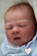 Load image into Gallery viewer, Reborn Doll kit realborn "ALMA ASLEEP" 19" (48cm)