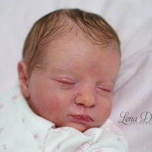 Load image into Gallery viewer, Doll kit realborn "ALYSSA ASLEEP" 18"