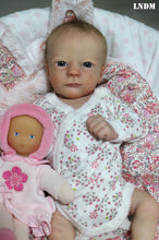 Load image into Gallery viewer, Doll kit realborn "ASHLEY AWAKE" 17"