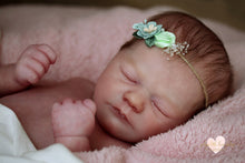 Load image into Gallery viewer, Reborn Doll kit realborn "BROOKLYN ASLEEP" 19" (48cm)