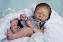 Load image into Gallery viewer, Reborn Doll kit realborn "DOMINIC ASLEEP" 19.5" (49cm)