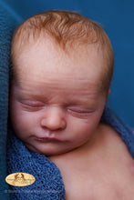 Load image into Gallery viewer, Reborn Doll kit realborn "JAMES ASLEEP" 18" (46cm)
