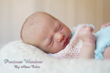 Load image into Gallery viewer, Doll kit realborn "JAYCEE ASLEEP" 18.5" (45cm)