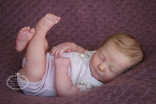 Load image into Gallery viewer, Reborn Doll kit realborn "JUNE ASLEEP" 19" (48cm)
