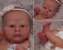 Load image into Gallery viewer, Reborn Doll kit realborn "KELSEY AWAKE" 16"