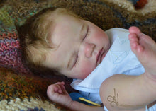 Load image into Gallery viewer, Doll kit realborn "LANDON ASLEEP" 21"