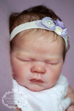 Load image into Gallery viewer, Reborn Doll kit realborn "LAVENDER ASLEEP" 19" (48cm)