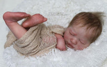 Load image into Gallery viewer, Reborn Doll kit realborn "LOUIS ASLEEP" 18"