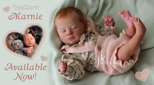 Load image into Gallery viewer, Doll kit realborn "MARNIE ASLEEP" 19" (48cm)