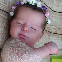Load image into Gallery viewer, Reborn Doll kit realborn "MIYA ASLEEP" 19" (48cm)