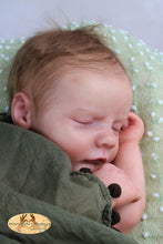 Load image into Gallery viewer, Reborn Doll kit realborn "REESE ASLEEP" 20"