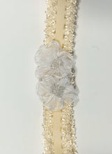 Load image into Gallery viewer, DOLL HEADBANDS for Prem and Newborn dolls  WHITE FLOWERS
