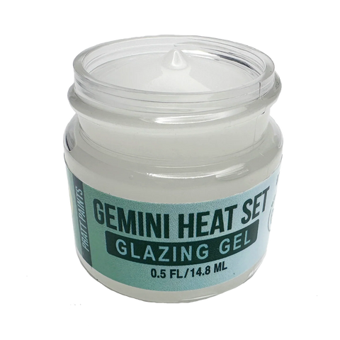 GEMINI HEAT SET GLAZING GEL ( 22 gms) 1/2 oz 