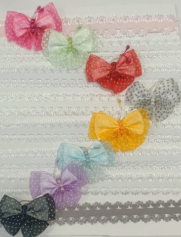 DOLL HEADBANDS for 16-18" dolls BUTTERFLY 