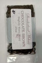 Load image into Gallery viewer, MOHAIR SLUMBERLAND (Chocolate Brown) .25oz=7gms Wavy
