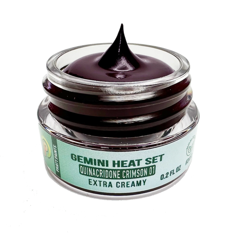 GEMINI HEAT SET PAINT Quinacridone Crimson ( 7 gm) 
