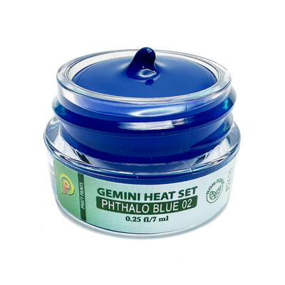 GEMINI HEAT SET PAINT- PHTHALO BLUE 02 (7mls) 