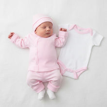 Load image into Gallery viewer, BABY 4 piece set Size 19-20" Newborn PINK
