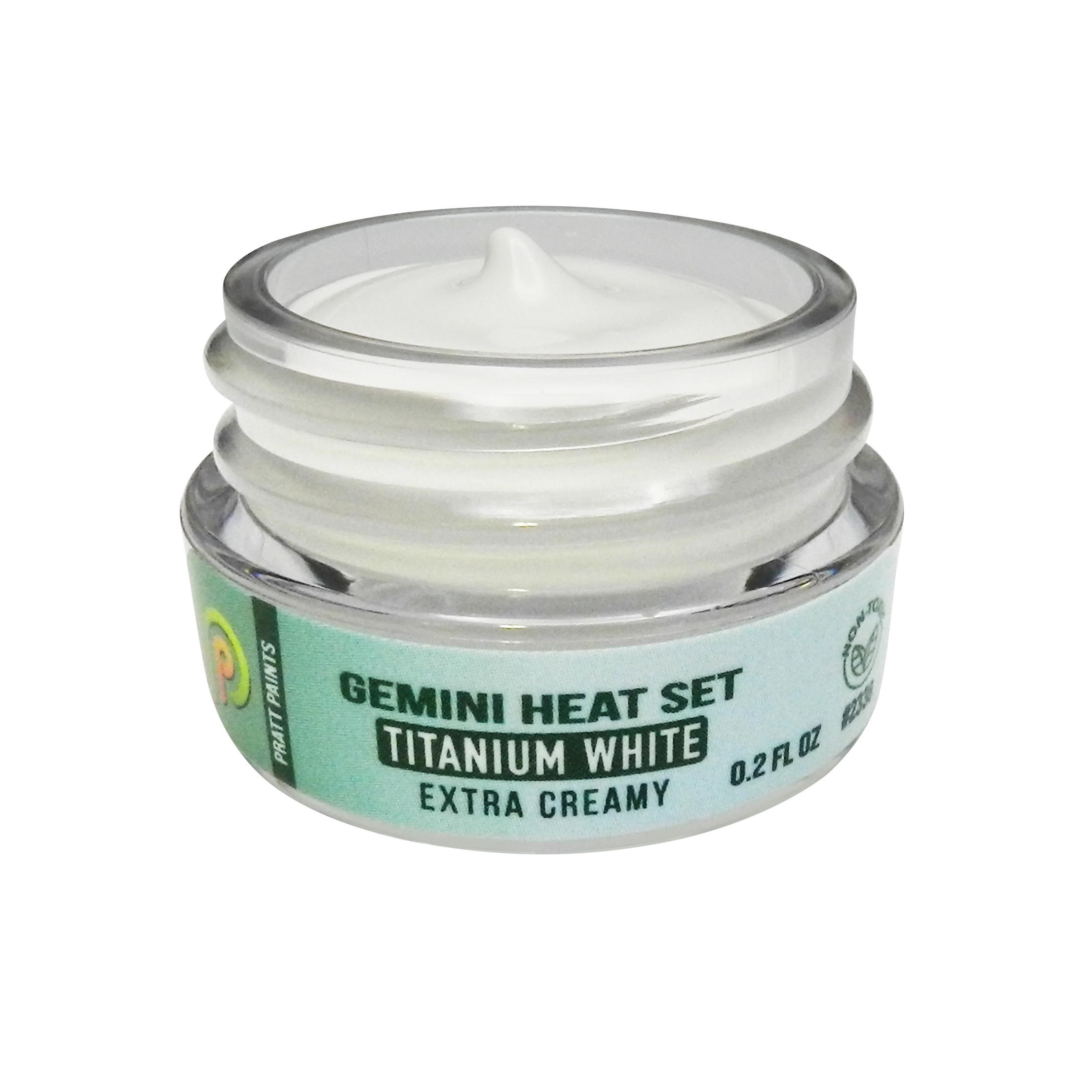 GEMINI HEAT SET PAINT-TITANIUM WHITE ( 7 gm)