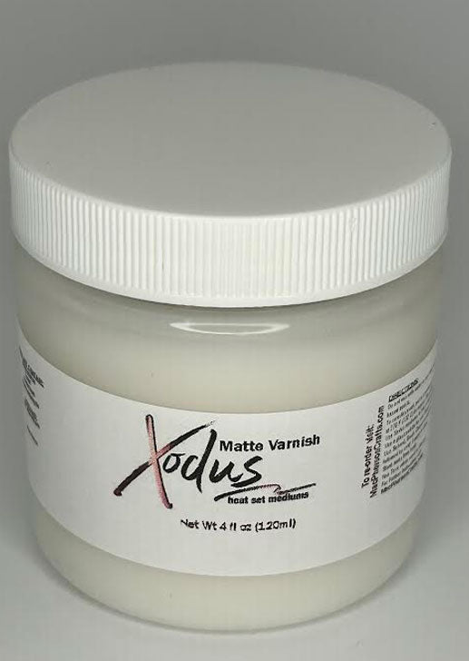 XODUS HEAT SET MATTE VARNISH  4 oz