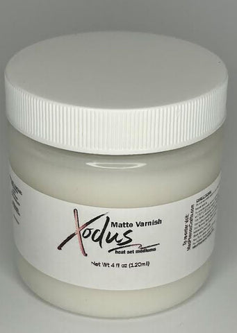 XODUS HEAT SET MATTE VARNISH  4 oz 