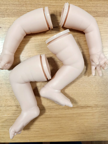 Reborn Doll 3/4 LIMBS FOR 19-20" DOLL 