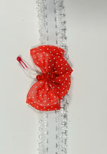 Load image into Gallery viewer, DOLL HEADBANDS for Prem and Newborn dolls RED BUTTERFLY
