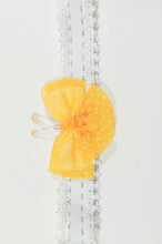 Load image into Gallery viewer, DOLL HEADBANDS for Prem and Newborn dolls YELLOW BUTTERFLY
