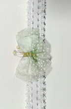 Load image into Gallery viewer, DOLL HEADBANDS for Prem and Newborn dolls GREEN BUTTERFLY
