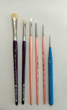 Load image into Gallery viewer, Paint brush Set for Reborn Dolls. 6 Brushes
