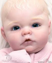 Load image into Gallery viewer, Reborn Doll Head. MAGNOLIA by Bonnie Sieben 20"
