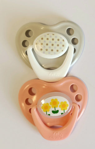 Honeybug Sweetheart Magnetic Dummy with stickers for Reborn Dolls (Newborn/Toddler) 