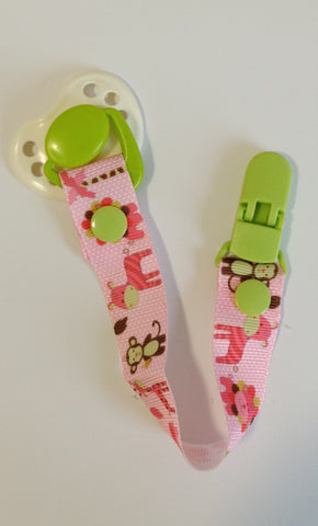 Honeybug Sweetheart Magnetic Dummy & Clip CREAM/GREEN for Reborn dolls (Newborn) 