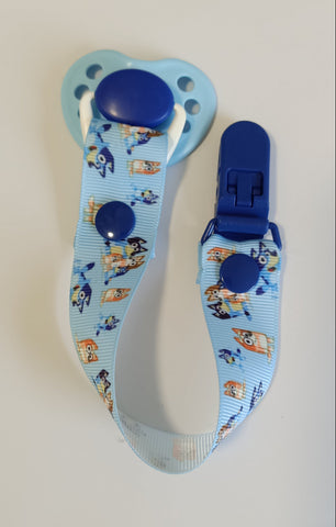 Honeybug Sweetheart Magnetic Dummy & Clip BLUE for Reborn Dolls (Newborn) 