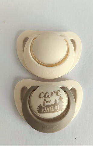 Reborn doll Magnetic NUK Dummy Cream FOR DOLL ARTISTS 