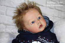 Load image into Gallery viewer, Reborn Doll Head.  ERIN by Ann Timmerman 22"
