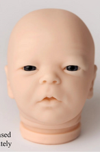 Load image into Gallery viewer, Reborn Doll Head DARREN AWAKE from an 17" (47 cm) doll
