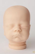 Load image into Gallery viewer, Reborn Doll Head TRENT ASLEEP from an 20" (51cm) doll
