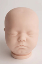 Load image into Gallery viewer, Reborn Doll Head ZURI ASLEEP from an 18" (48 cm) doll

