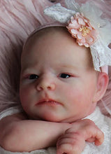 Load image into Gallery viewer, Reborn Doll Head RUBY AWAKE from an 20" (51 cm) doll
