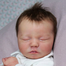 Load image into Gallery viewer, Reborn Doll Head ZURI ASLEEP from an 18" (48 cm) doll
