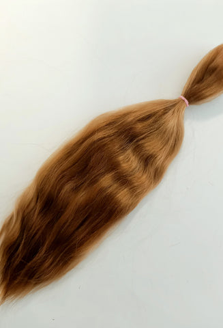MOHAIR GOLDEN CHESTNUT Slight wave 10gms 