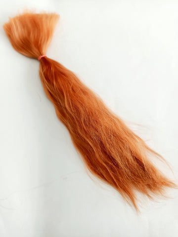 MOHAIR LIGHT COPPER  Slight wave 10gms 