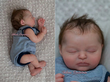 Load image into Gallery viewer, Doll kit realborn "PHINEAS ASLEEP" 18"
